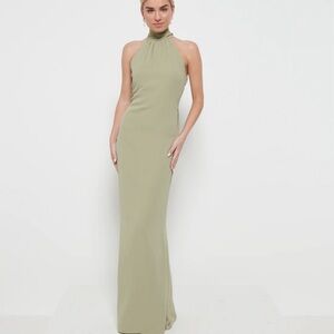 Pretty Lavish light green maxi dress